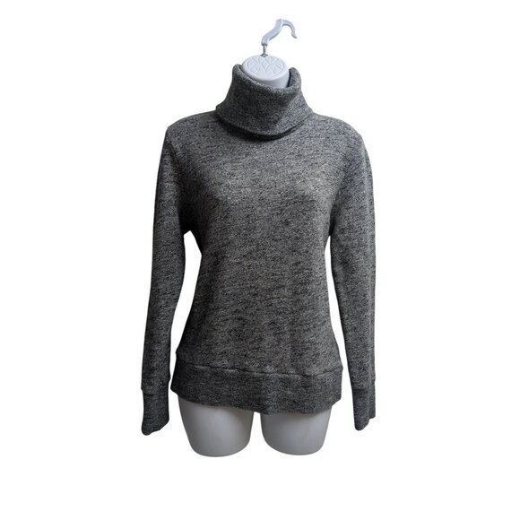 J. Crew Vintage Fleece Turtleneck in heathered gray Size S - Picture 1 of 7